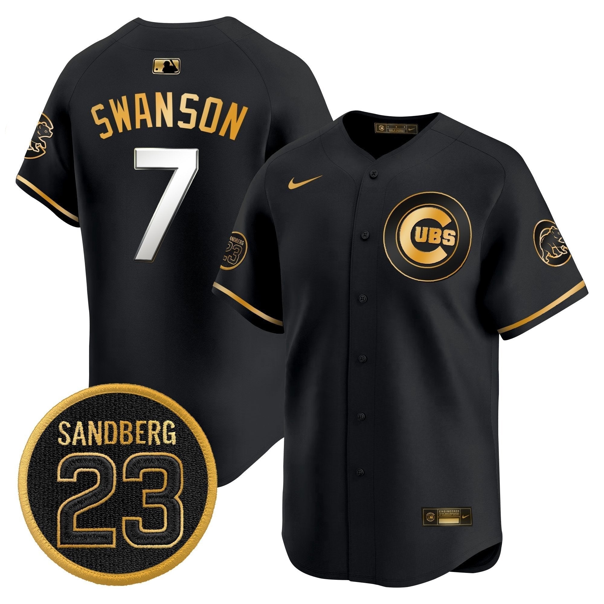 CHC 'Ryne Sandberg Tribute' Vapor Premier Limited Jersey V2 - All Stitched