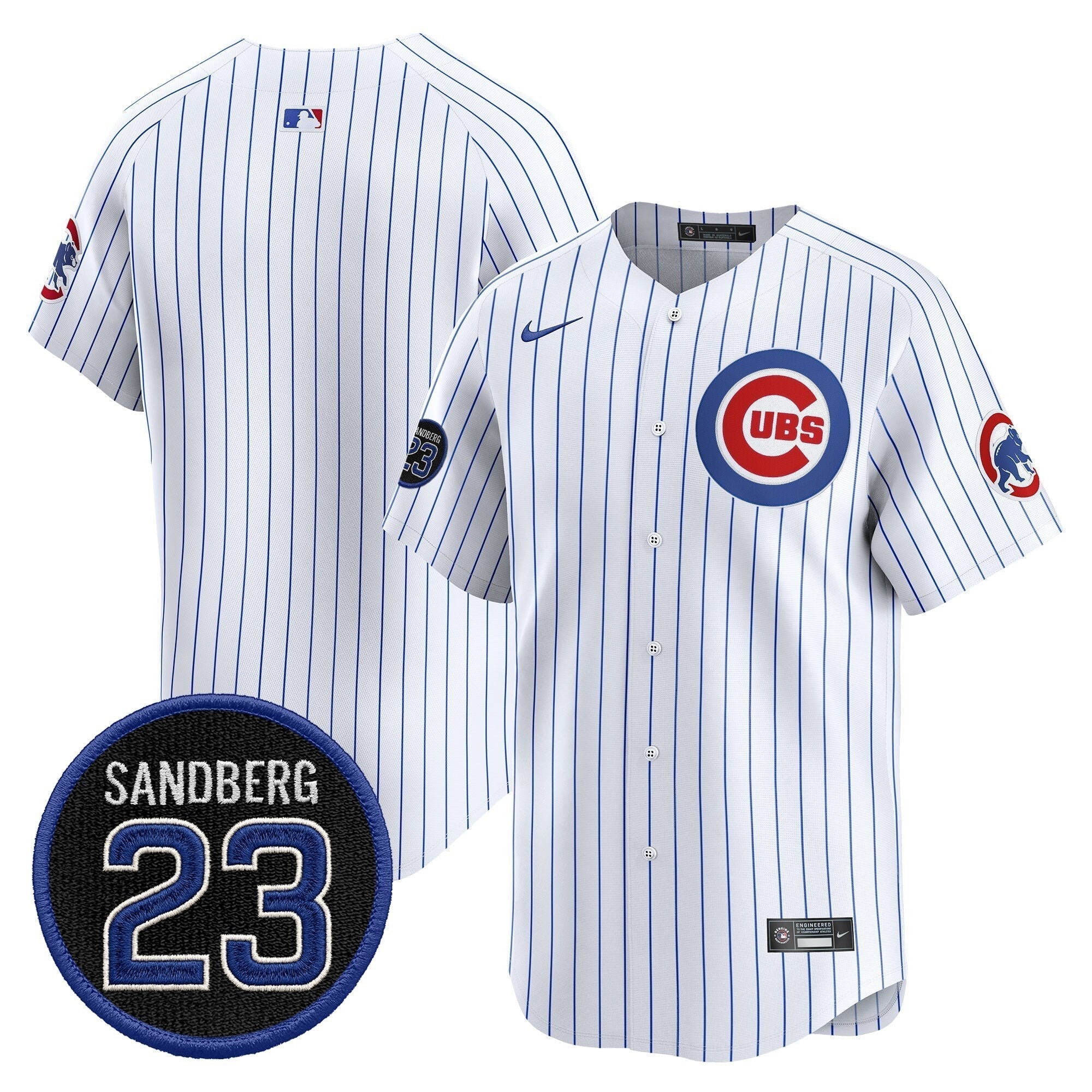 CHC 'Ryne Sandberg Tribute' Vapor Premier Limited Jersey V2 - All Stitched