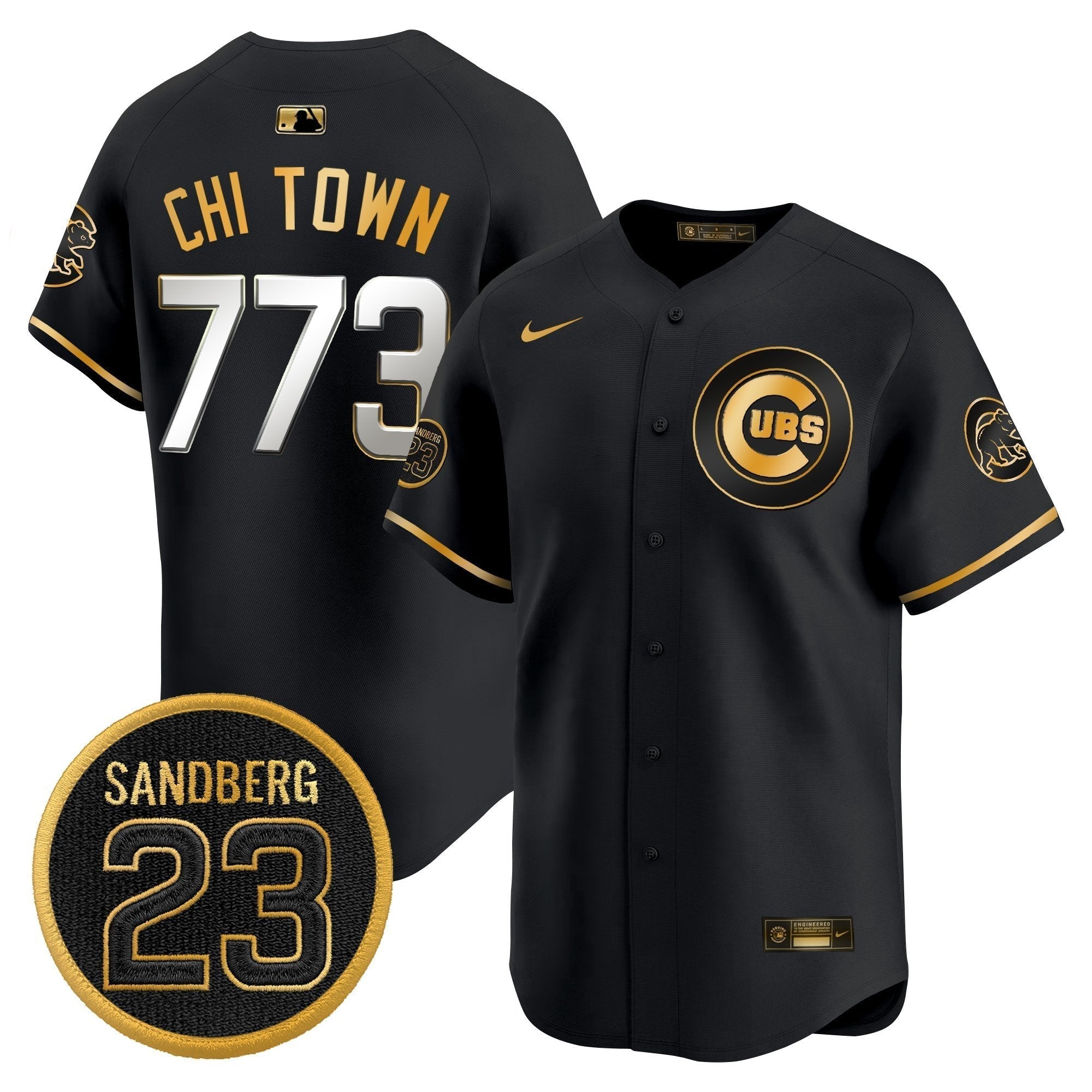 CHC 'Ryne Sandberg Tribute' Vapor Premier Limited Jersey V2 - All Stitched