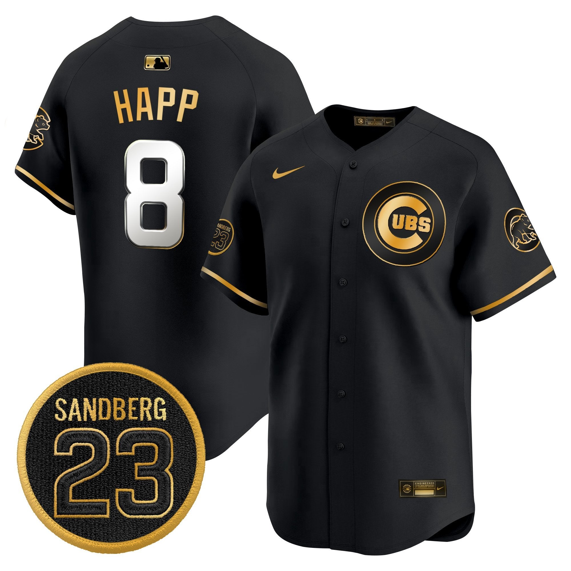 CHC 'Ryne Sandberg Tribute' Vapor Premier Limited Jersey V2 - All Stitched