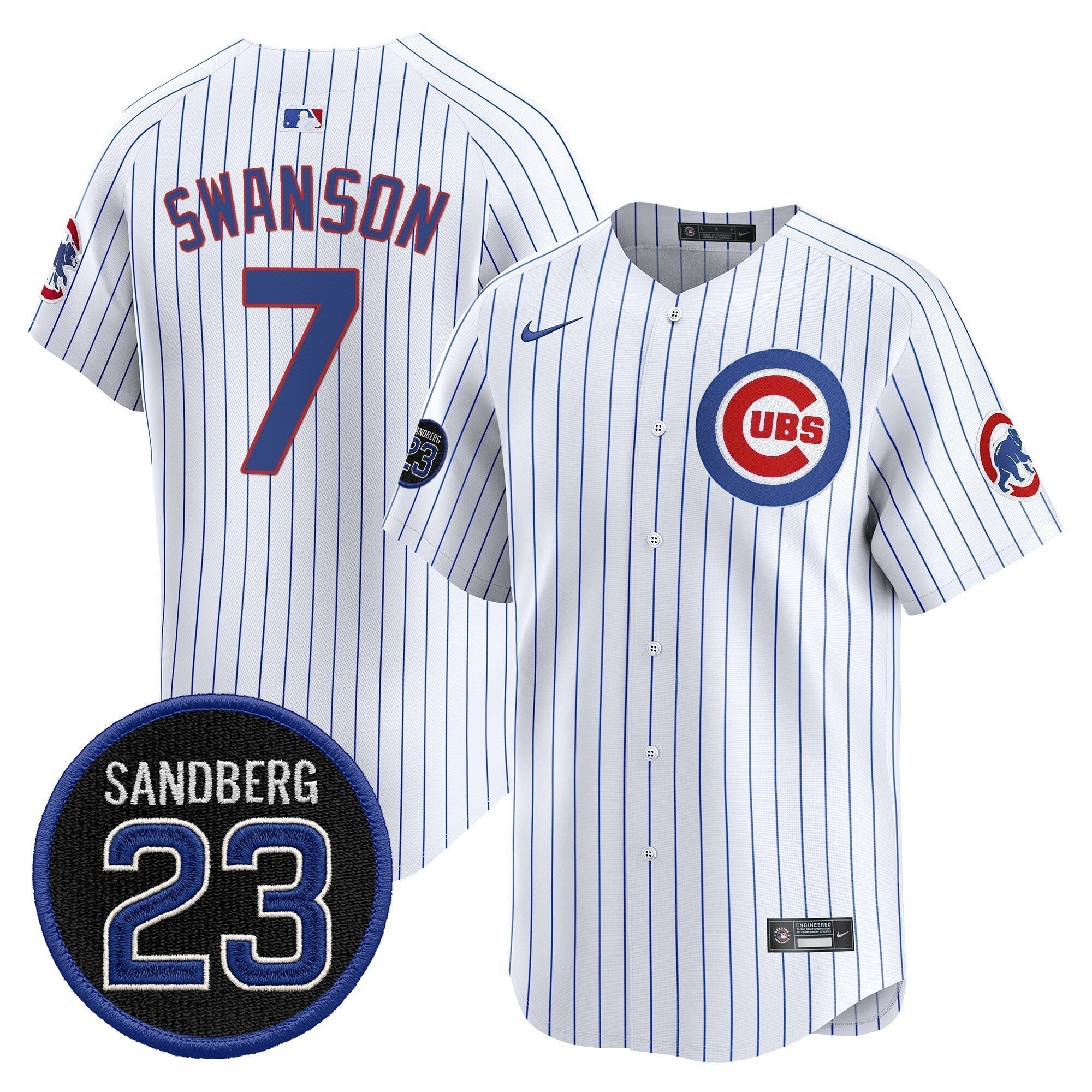 CHC 'Ryne Sandberg Tribute' Vapor Premier Limited Jersey V2 - All Stitched
