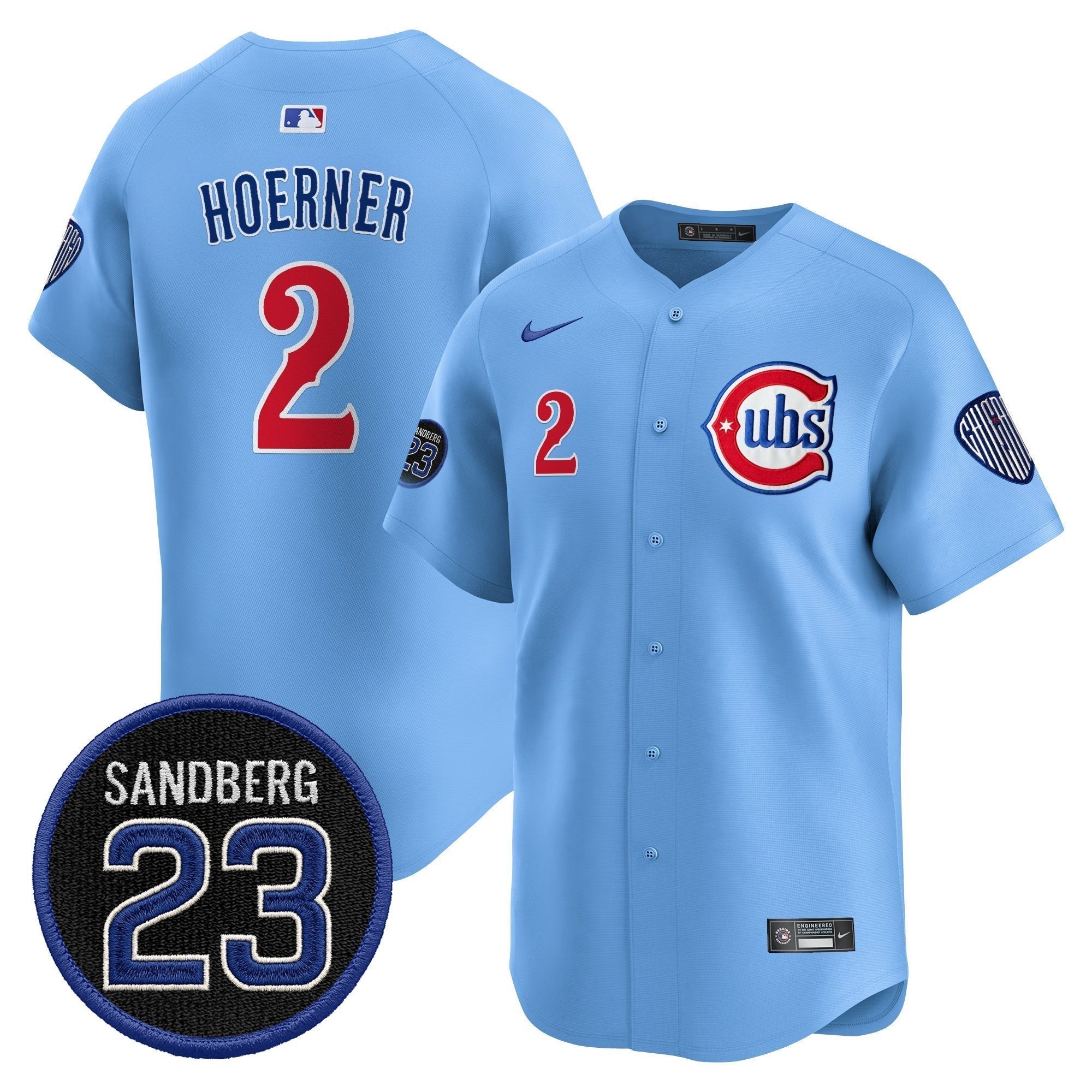 CHC 'Ryne Sandberg Tribute' Vapor Premier Limited Jersey V2 - All Stitched