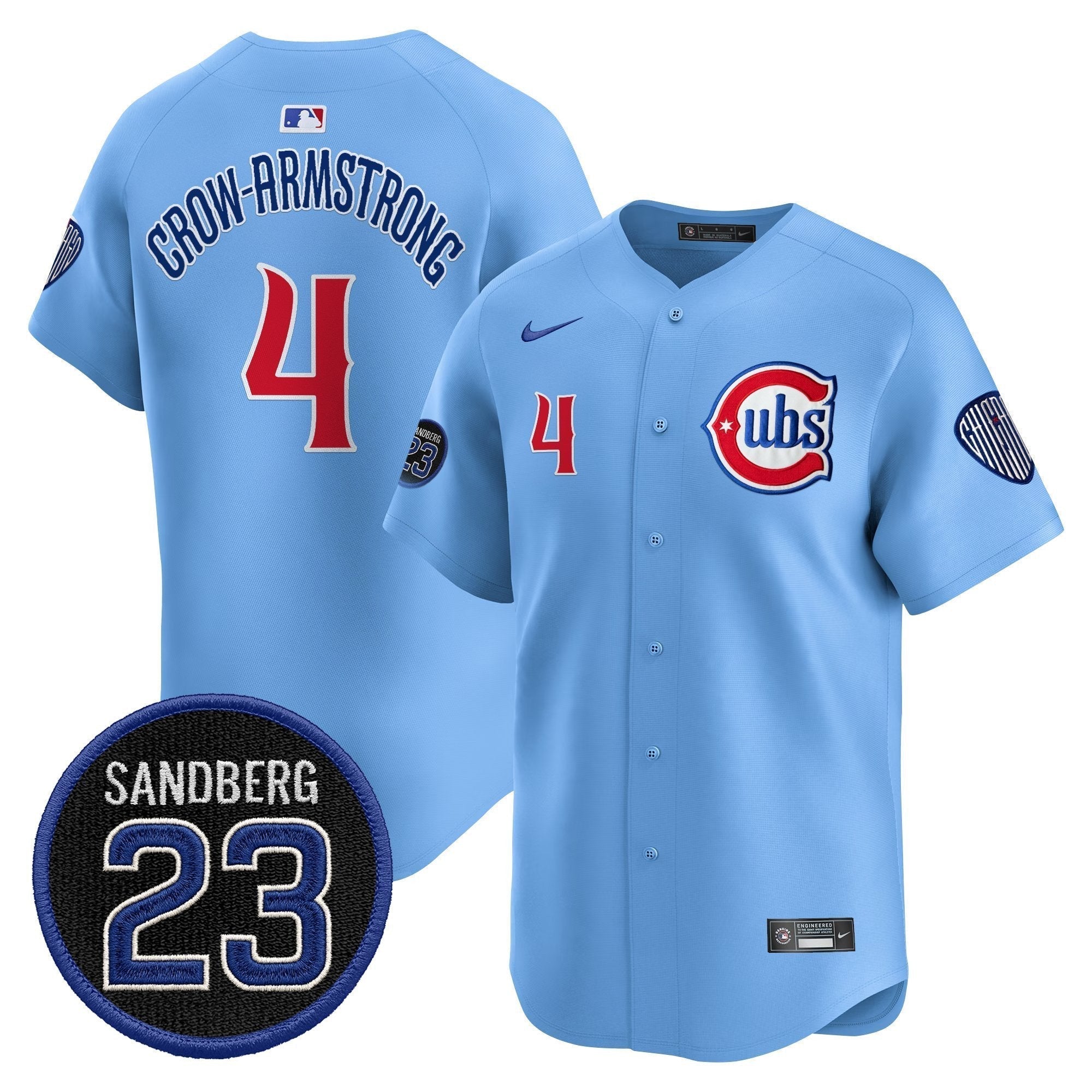 CHC 'Ryne Sandberg Tribute' Vapor Premier Limited Jersey V2 - All Stitched