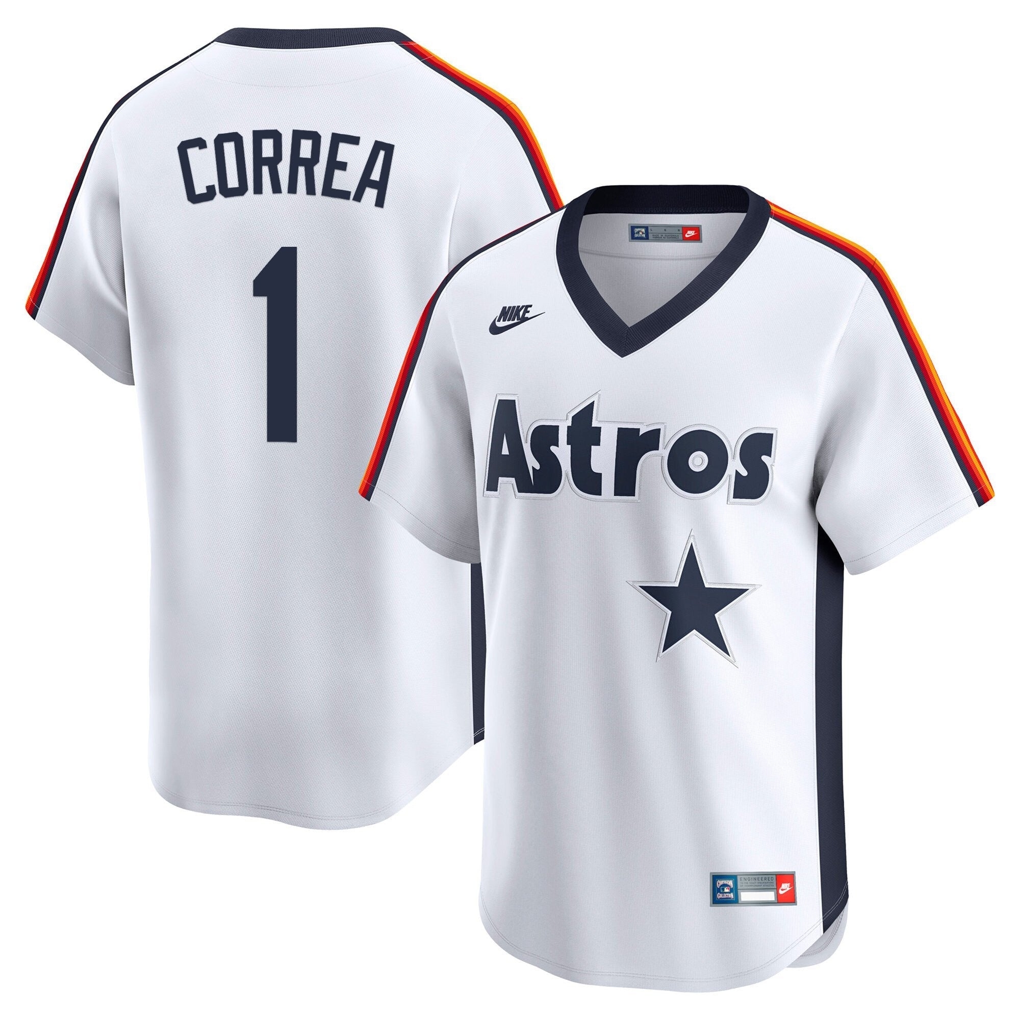 HOU Throwback Vapor Premier Limited Jersey - All Stitched