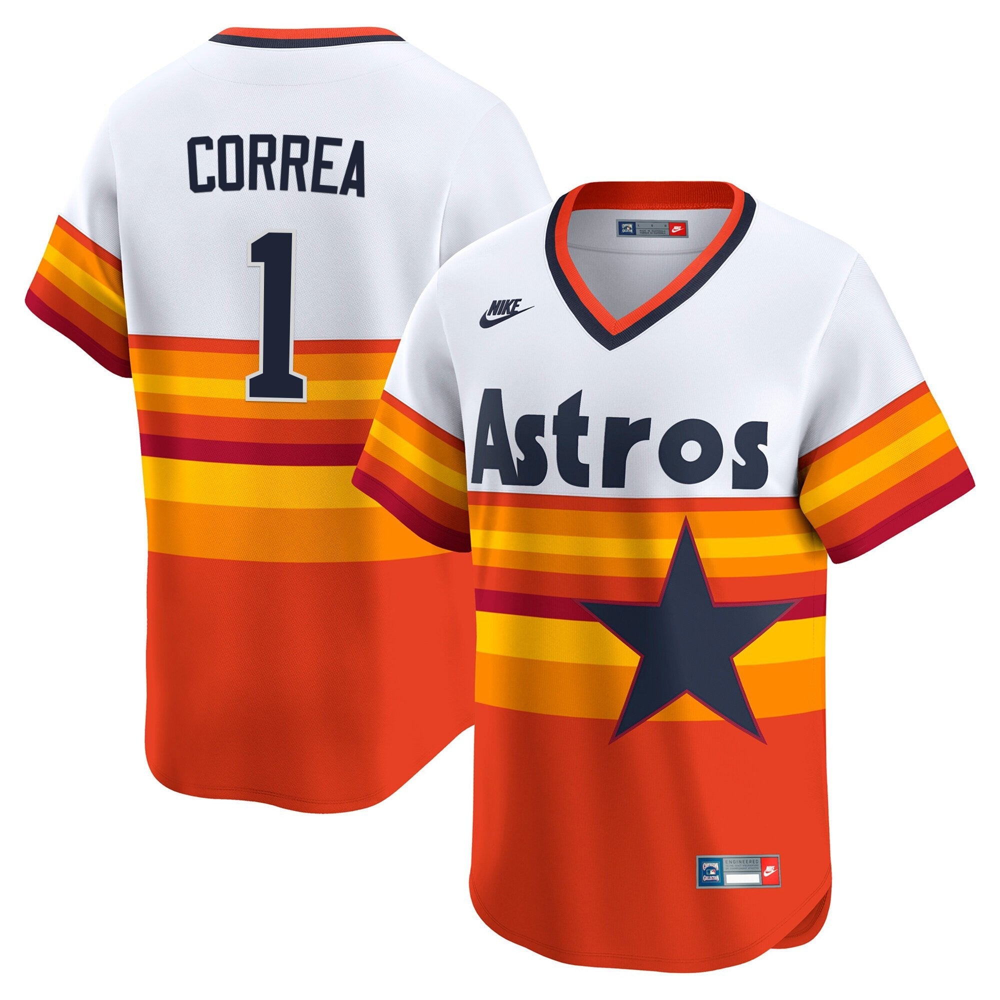 HOU Throwback Vapor Premier Limited Jersey - All Stitched