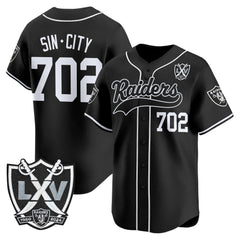LVR 65th Anniversary Patch Vapor Baseball Jersey - All Stitched