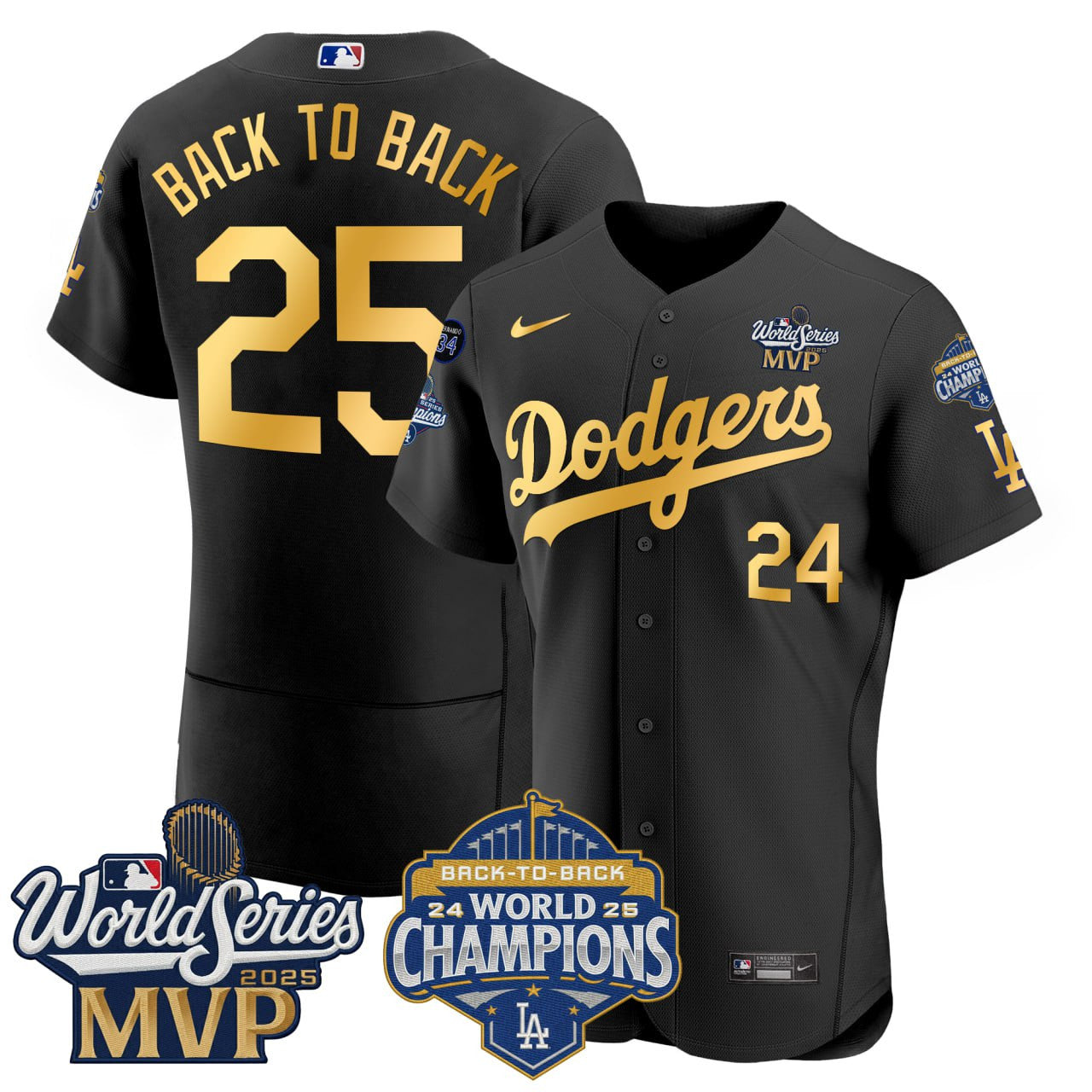 Back To Back LAD Jersey - All Stitched