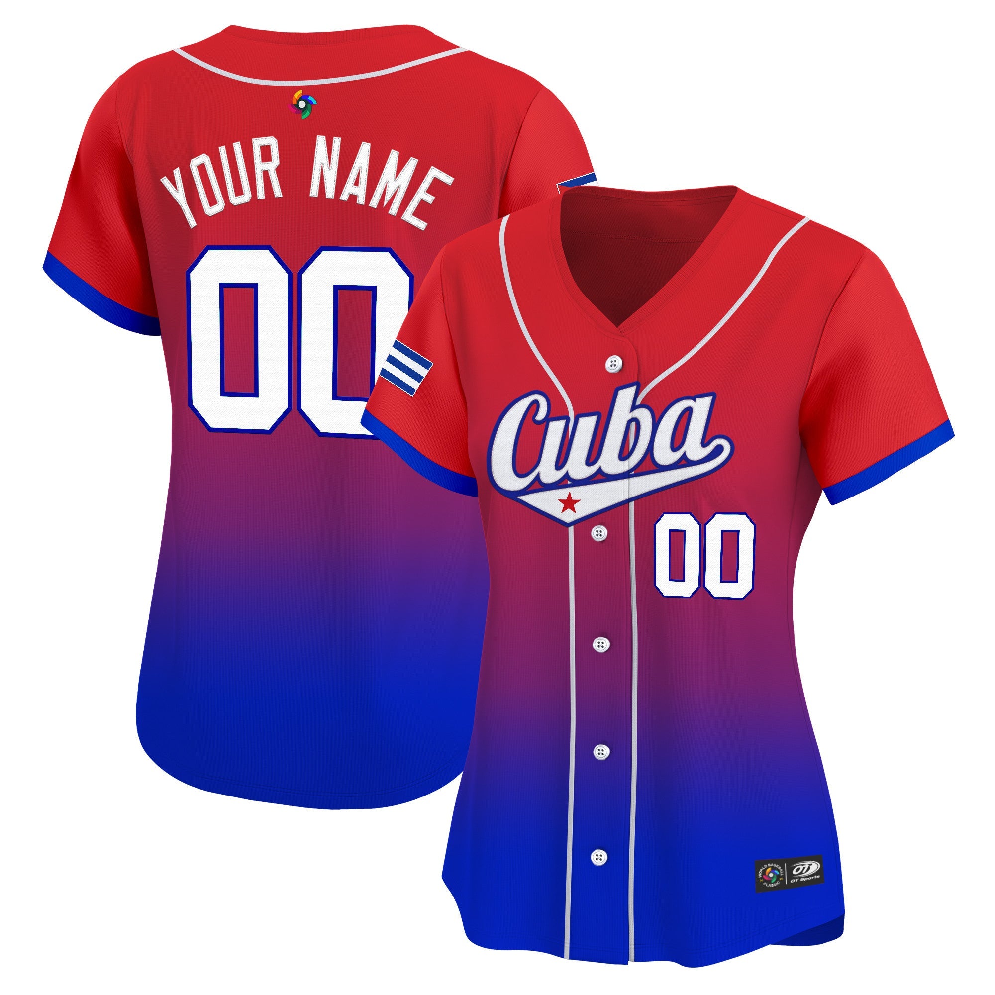 Team Cuba World Baseball Classic Vapor Premier Custom Jersey - 2026 Roster - All Stitched