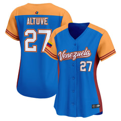 Women's Team Venezuela World Baseball Classic Vapor Premier Jersey - 2026 Roster - All Stitched