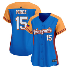 Women's Team Venezuela World Baseball Classic Vapor Premier Jersey - 2026 Roster - All Stitched