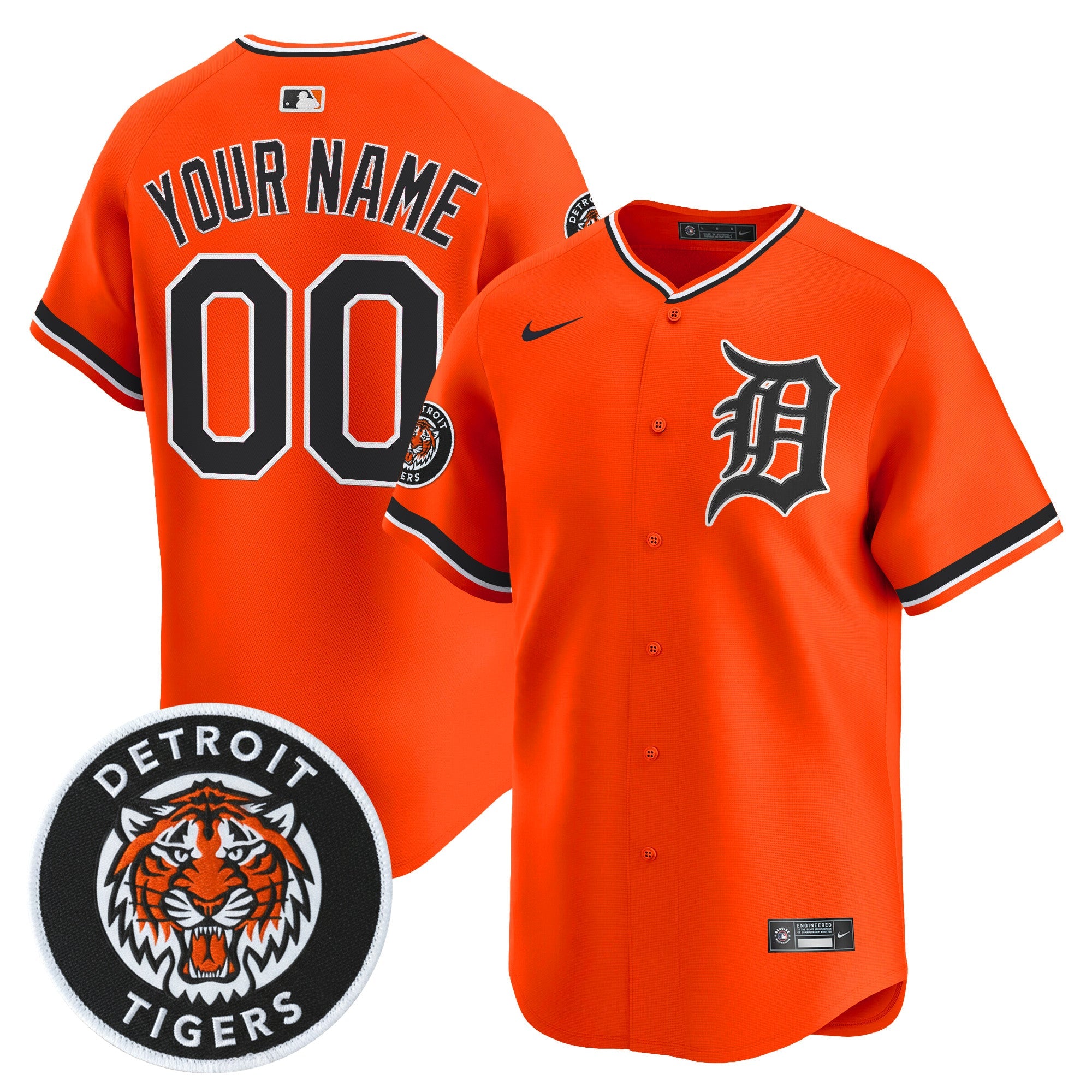 DET 2026 Alternate Vapor Premier Limited Custom Jersey - All Stitched