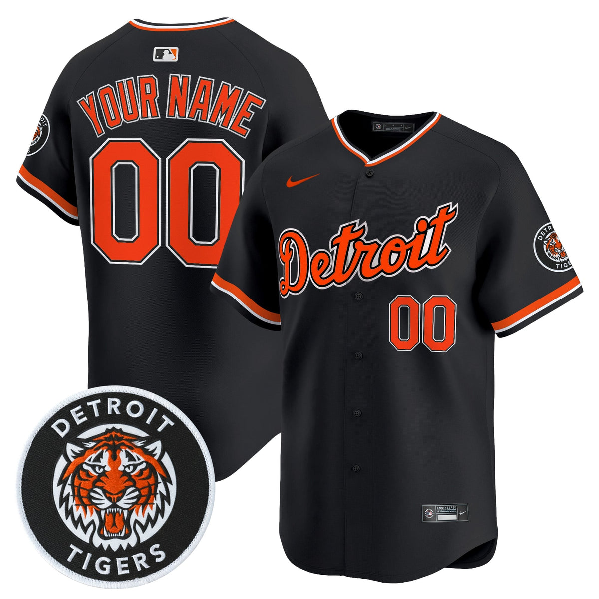 DET 2026 Alternate Vapor Premier Limited Custom Jersey - All Stitched