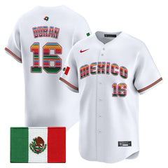 Team Mexico World Baseball Classic "Serape Edition" Vapor Premier Jersey - 2026 Roster - All Stitched
