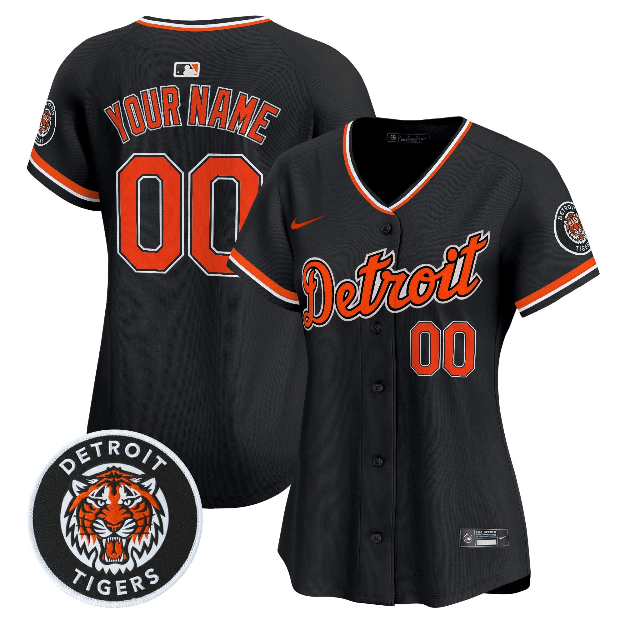 DET 2026 Alternate Vapor Premier Limited Custom Jersey - All Stitched