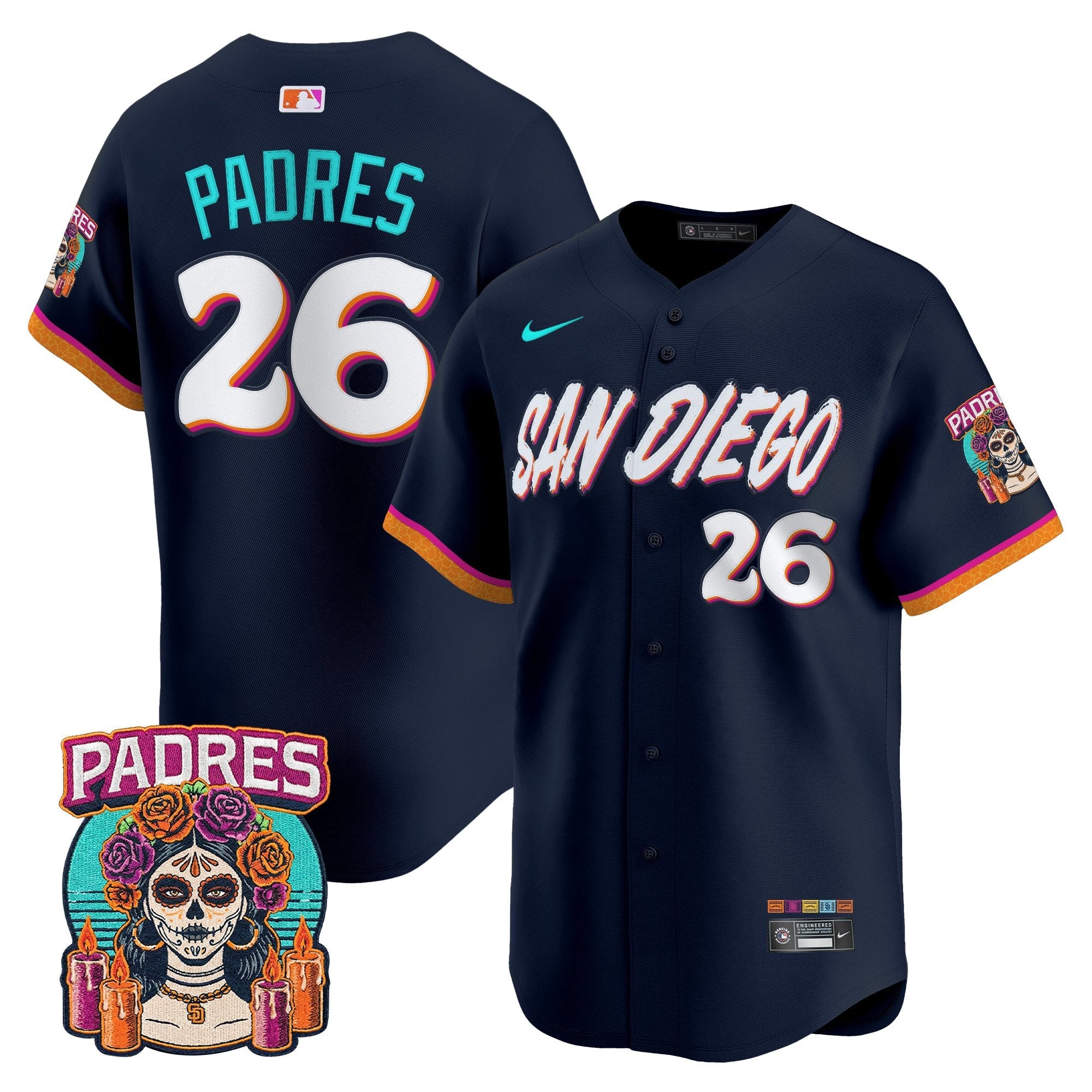 SD 2026 City Connect Vapor Premier Limited Jersey - All Stitched