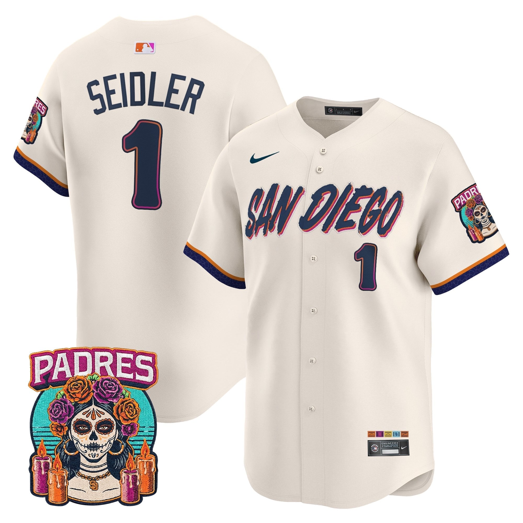 SD 2026 City Connect Vapor Premier Limited Jersey - All Stitched