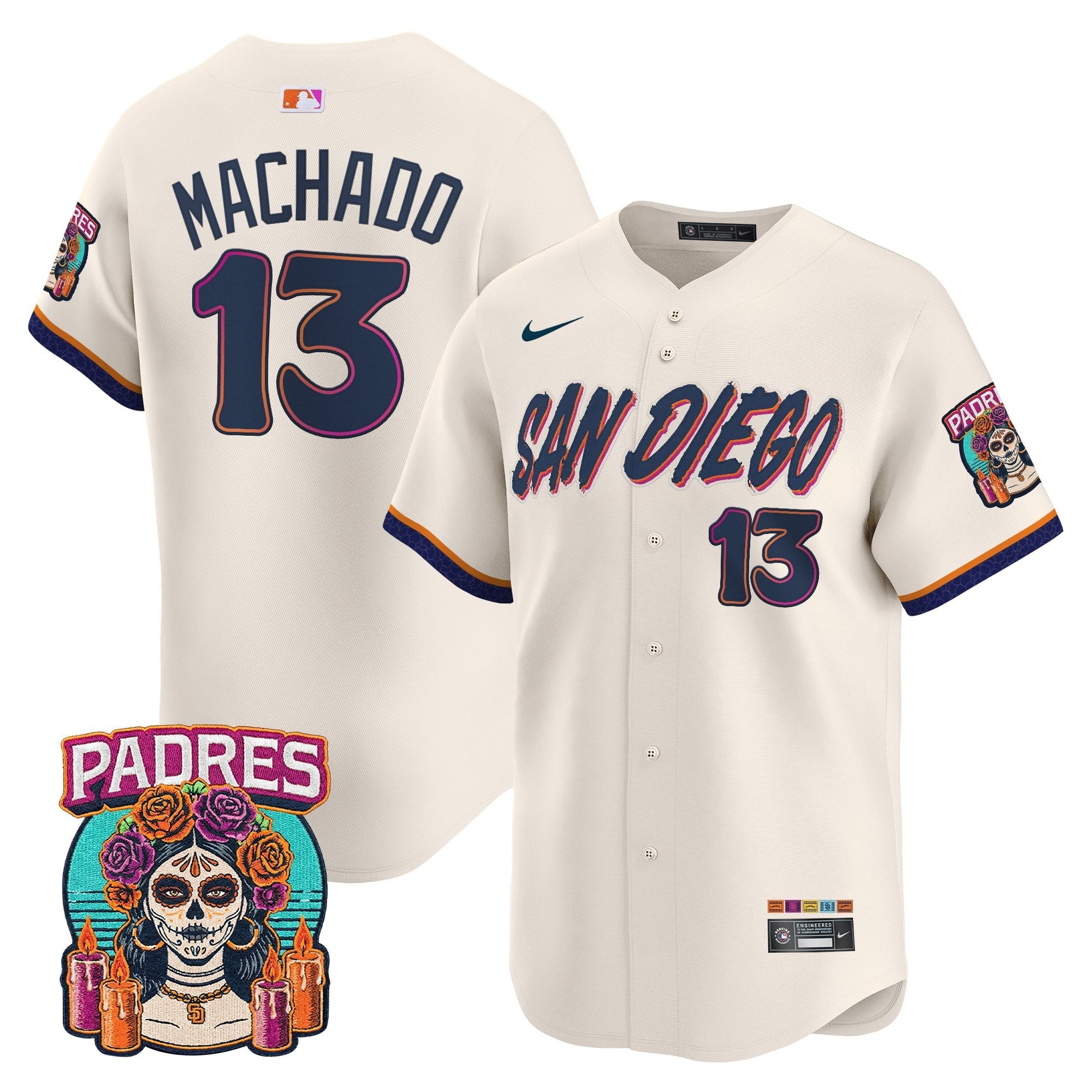 SD 2026 City Connect Vapor Premier Limited Jersey - All Stitched