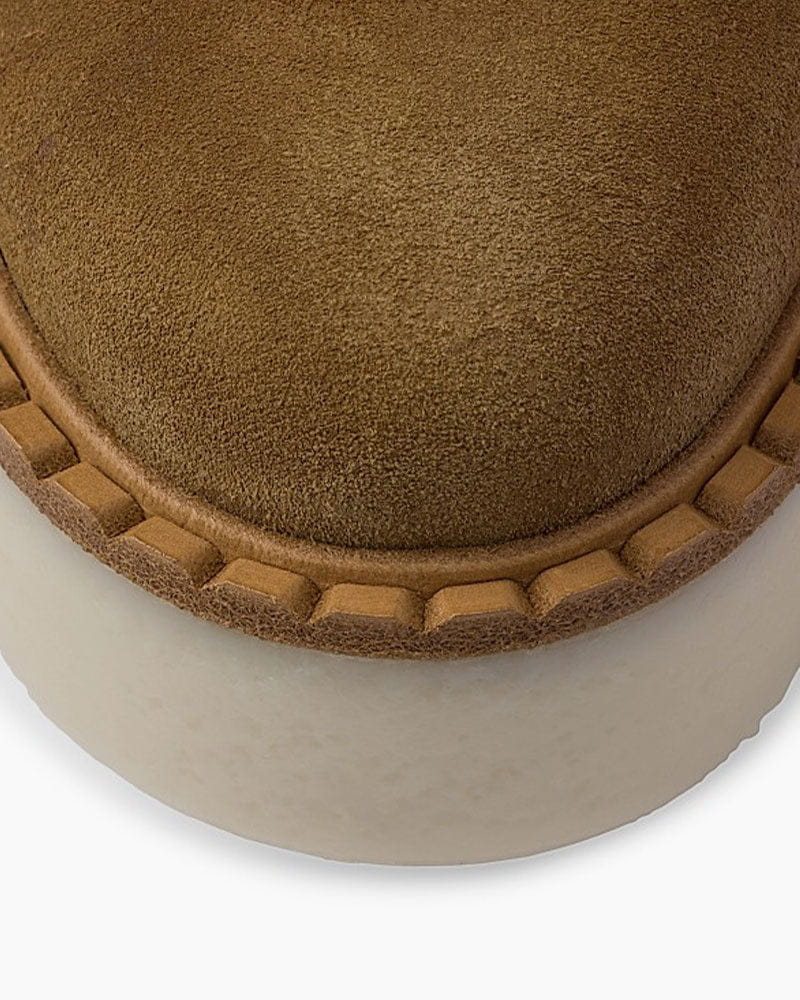 Women's Cozy Loft Suede Platform Slippers