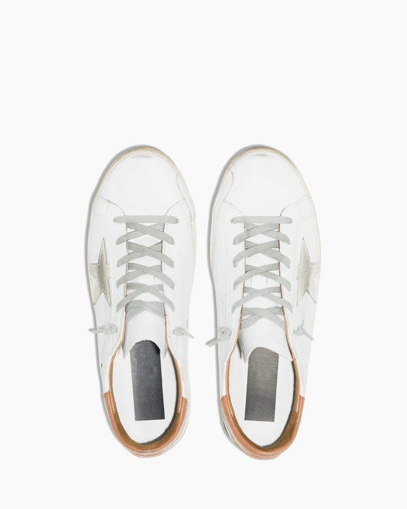 Men’s City Walk Gray Star Orange Heel Sneakers