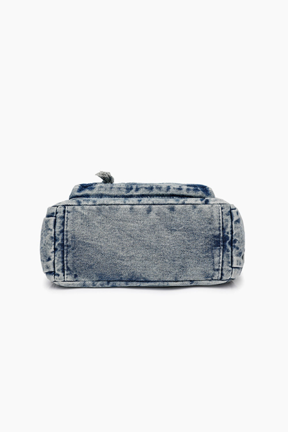 Adjustable Strap Denim Crossbody Bag