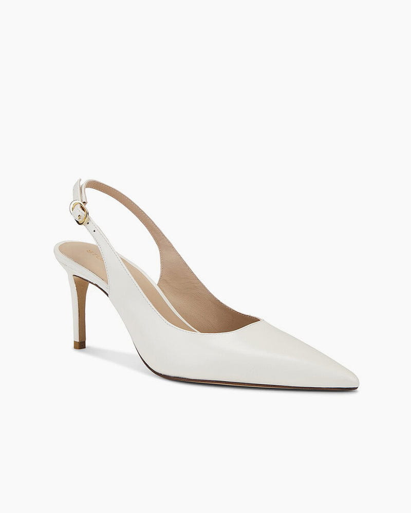 Women‘s Minimalist Pointed Toe Slingback Heels Pumps