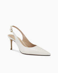 Women‘s Minimalist Pointed Toe Slingback Heels Pumps