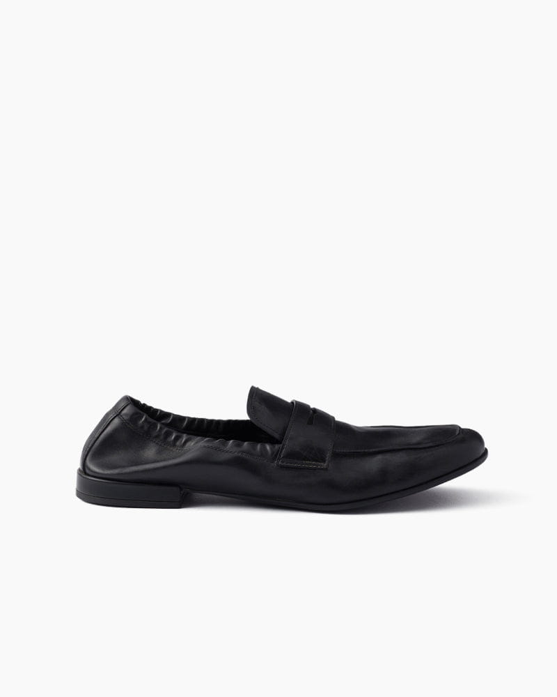Yeager Antiqued Suede&Leather Loafers