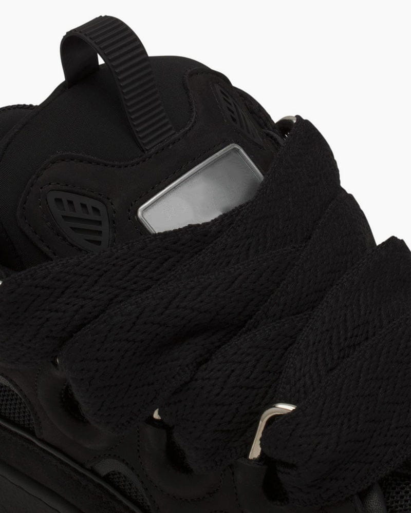 Women's Leather Chunky Curb  Sneakers