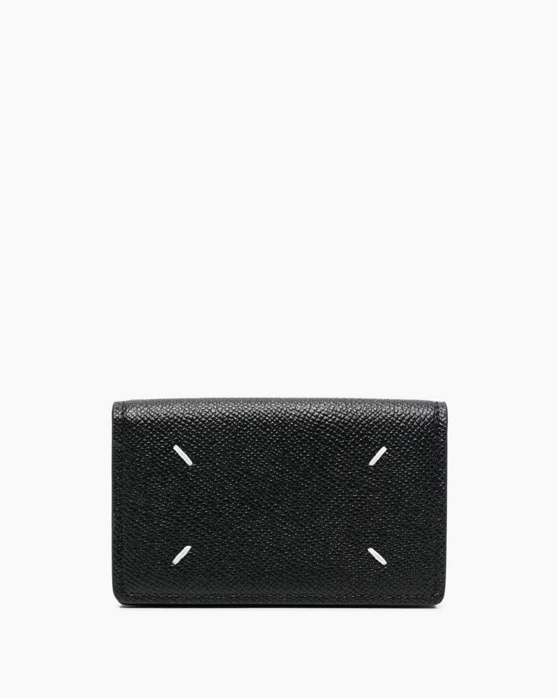 (Pre-sale) Grainy Leather MM Snap Button Wallet