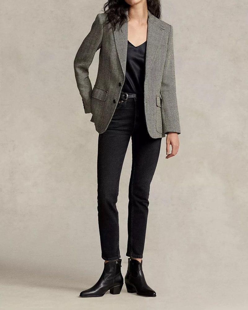 (Pre-Order)Women's Herringbone Blazer