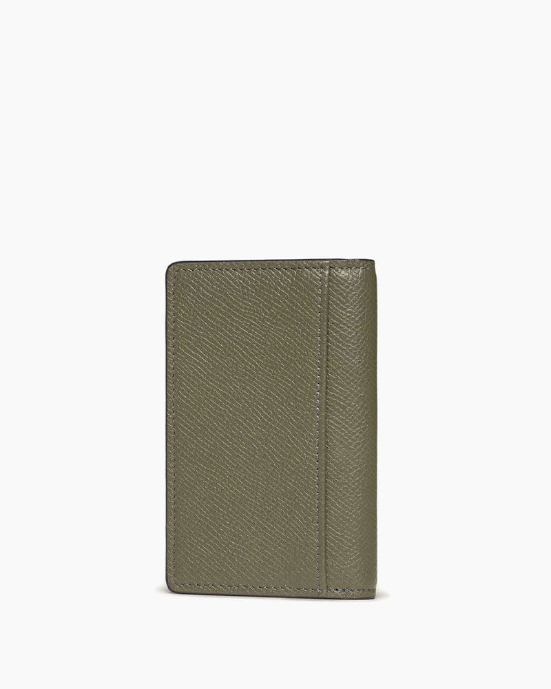 (Pre-sale) Grainy Leather MM Snap Button Wallet