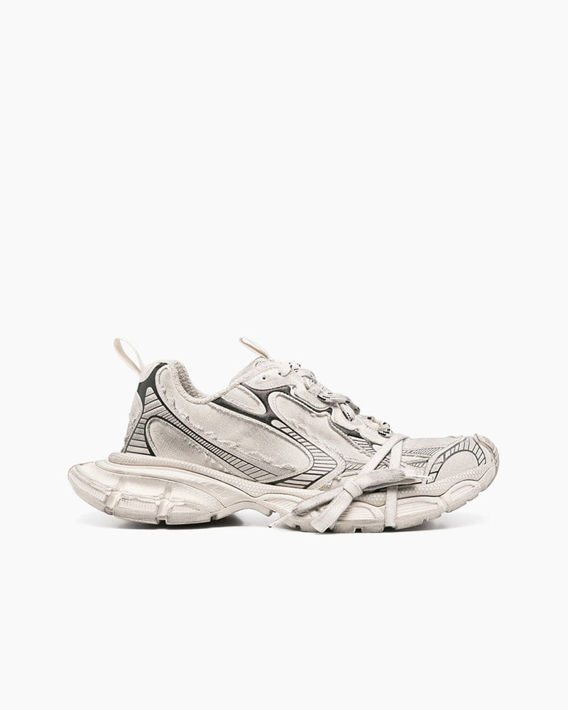 Men's Streetwear Mesh Distressed Sneakers
