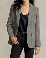 (Pre-Order)Women's Herringbone Blazer