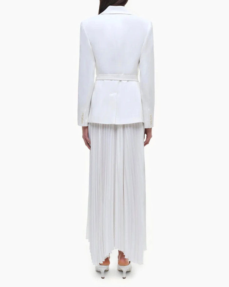 (Pre-sale) Classic Crepe Combo Blazer Dress