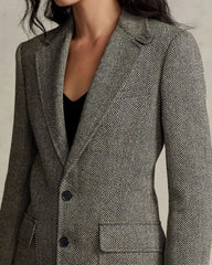 (Pre-Order)Women's Herringbone Blazer