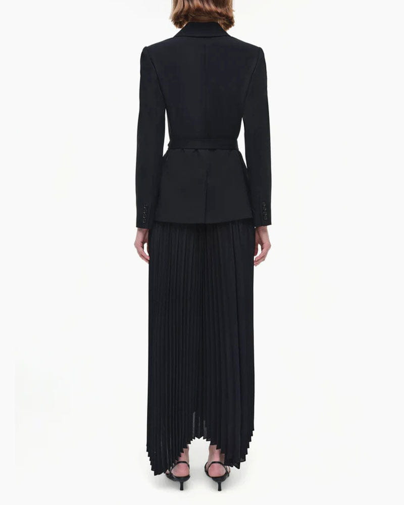 (Pre-sale) Classic Crepe Combo Blazer Dress