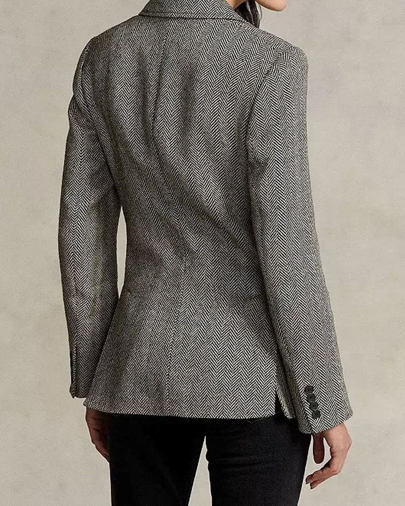 (Pre-Order)Women's Herringbone Blazer