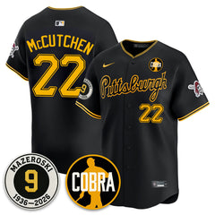 PIT Memories Vapor Limited Jersey - Bill Mazeroski Patch - All Stitched