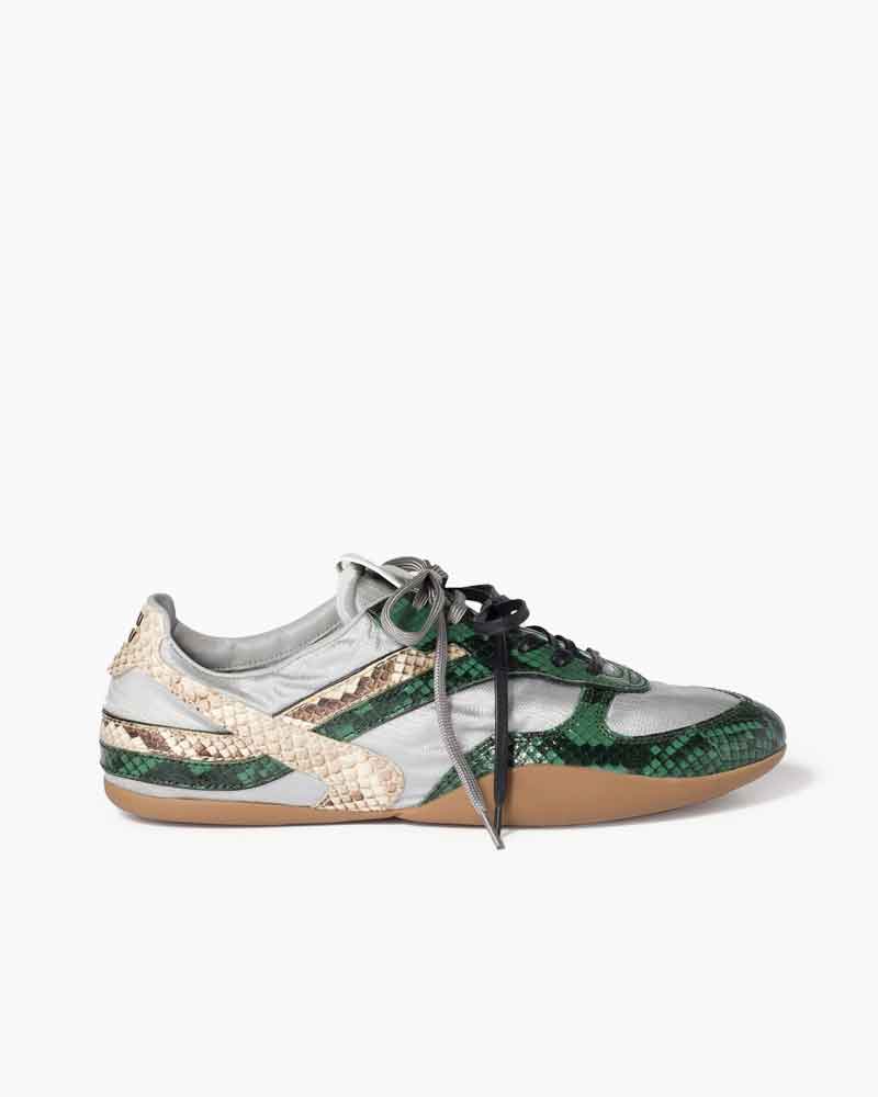 (Pre-sale)Women's City Stroll Distressed-Effect Leather Sneakers