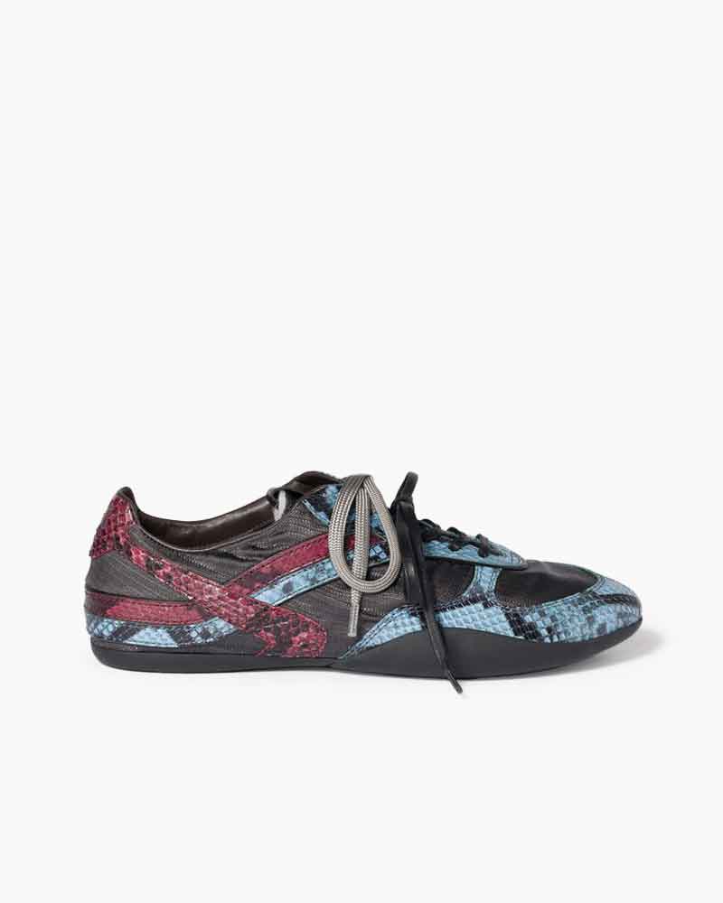 (Pre-sale)Women's City Stroll Distressed-Effect Leather Sneakers