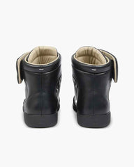 Women's Street Chic Padded Strap Leather Sneakers