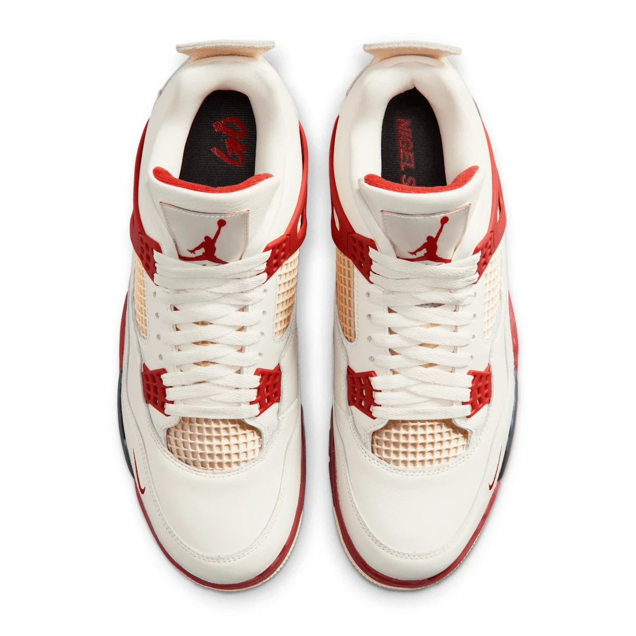 Jordan 4 Retro OG Nigel Sylvester "Brick by Brick" - Image 5
