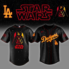 LAD x Stars Wars Night Baseball Jersey Editions Limited - Printed