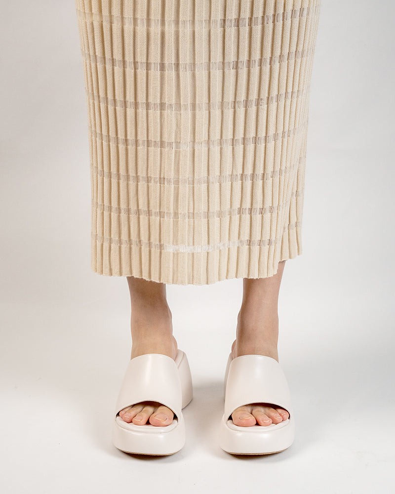 (Clean Up - US 7/ US 7.5) Patent Leather Sexy Wedge High Heel Platform Sandals