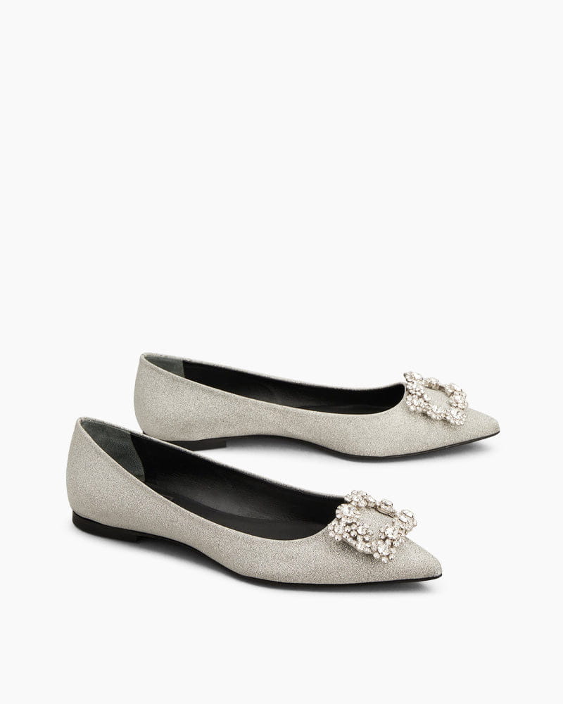 Women‘s Glitter Bloom Ballerinas