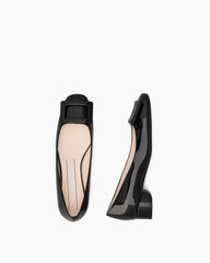 Women's U-Cut Patent Ballet Flats