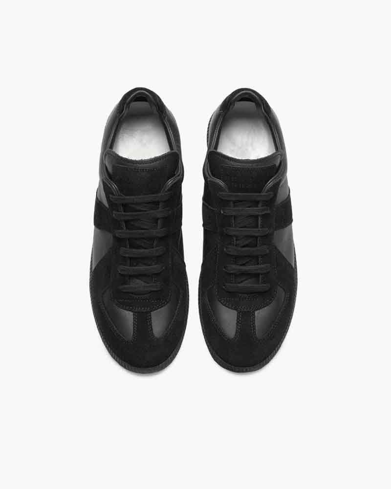 Everyday low-top leather street sneakers