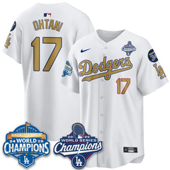 LAD 2025 World Series Champions Jersey - All Stitched