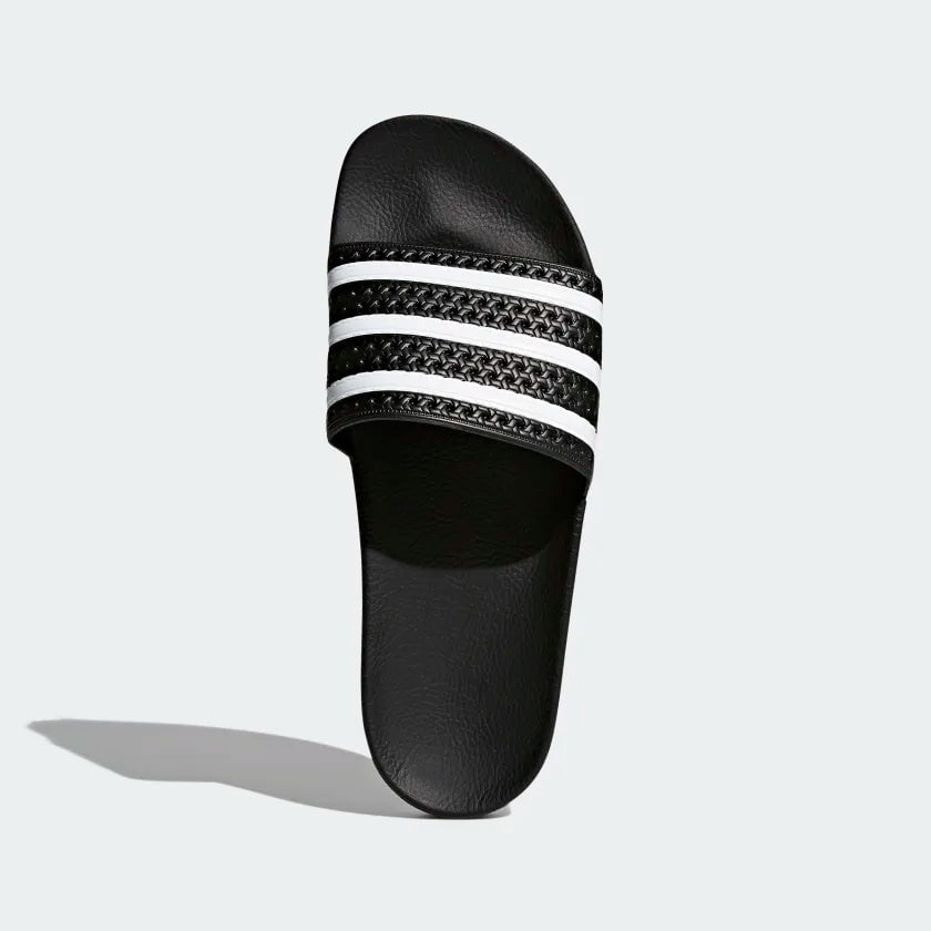 adidas Adilette Slides "Black White" - Men's