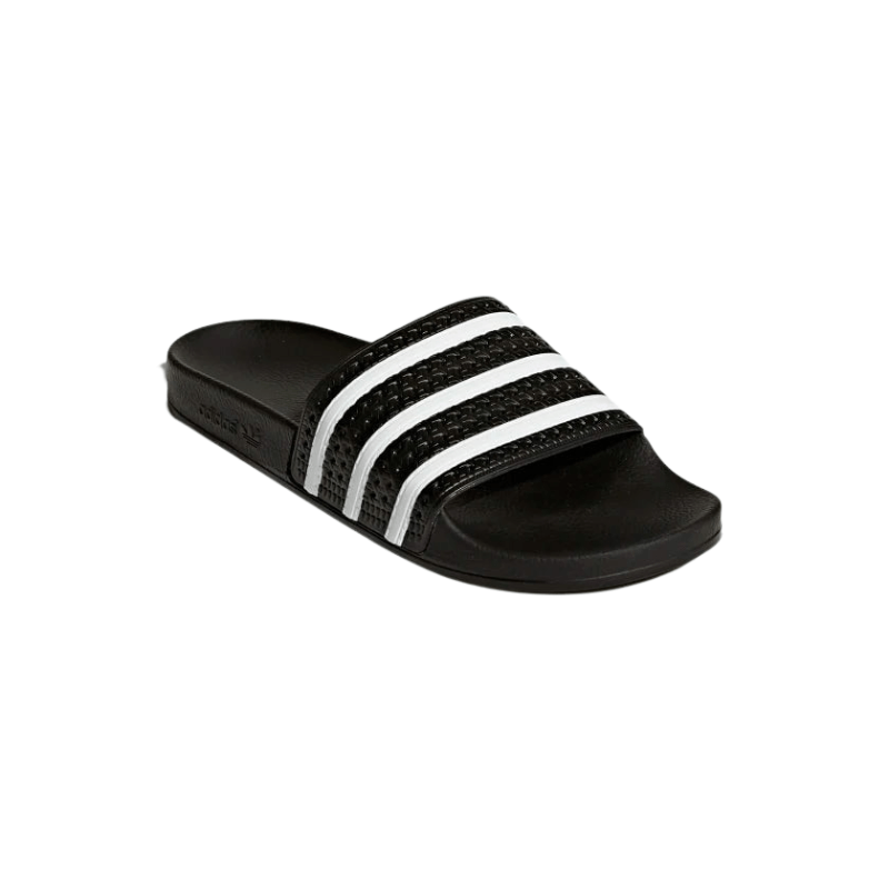 adidas Adilette Slides "Black White" - Men's